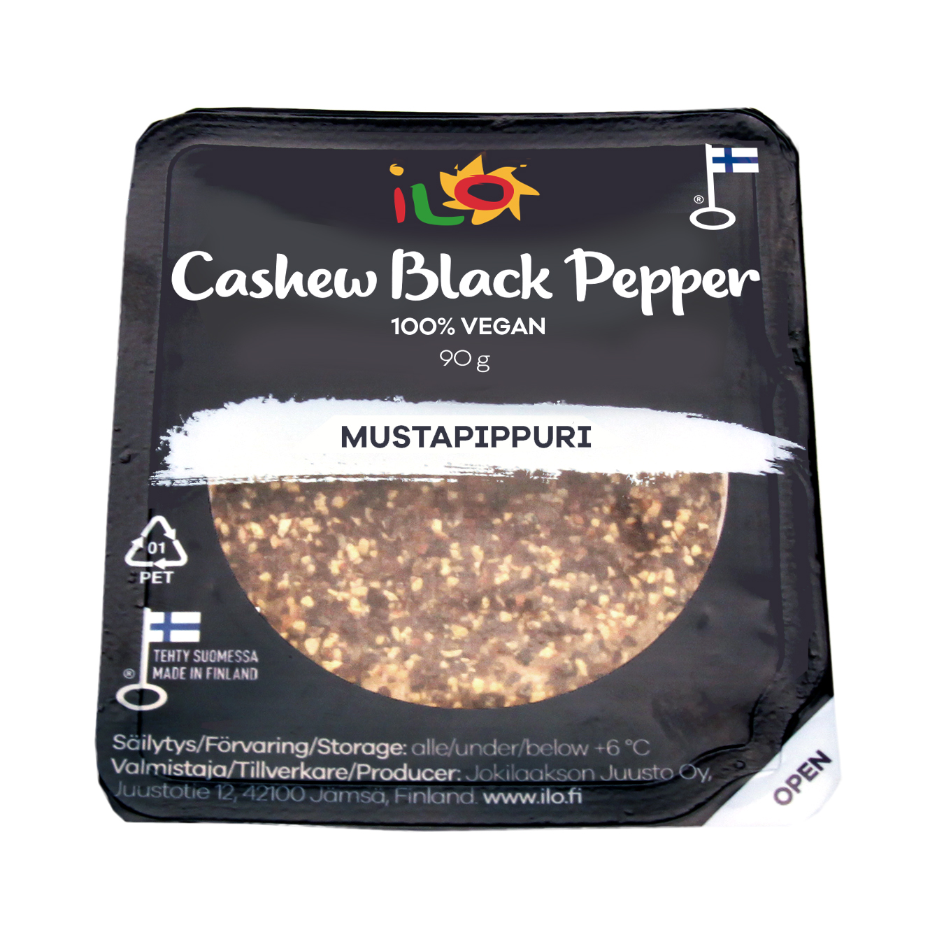 Ilo Cashew Mustapippuri paketissa